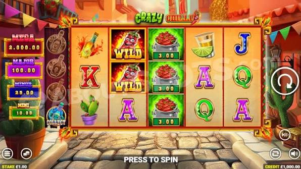 Crazy Chilli (Blueprint Gaming) Demo and Slot Review