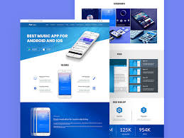 It has all the necessary features like rotating text, testimonial slider, tabs, video lightbox, screenshots slider and statistics numbers to create a. App Landing Page Design Template Free Psd Template Psd Repo