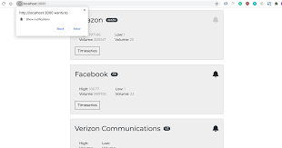 As usual, none of the answers here addressed what you wanted: Building A Stocks Price Notifier App Using React Apollo Graphql And Hasura Smashing Magazine