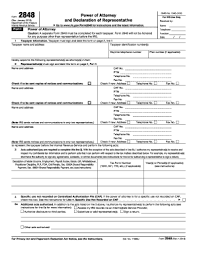 Form 2848 Fill Out And Sign Printable Pdf Template Signnow A power of attorney allows a representative to. form 2848 fill out and sign printable pdf template signnow