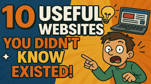 10 ALL-NEW USEFUL WEBSITES You Didn't Know Existed!