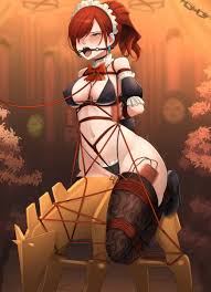 Rule 34 - Bondage Bondage Bound Collar Female Female Focus Female Only Gag  Gagged Maid Maid Headdress Mitsuru Kirijo Persona Persona 3 Ring Gag Submissive  Submissive Female Supertim | 10974387