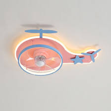 Big personality and exceptional functionality are offered in this distinctively designed ceiling fan. China Distributor Led Smart Bluetooth Audio Children Room Aircraft Light Ceiling Fan Light For Kids Decoration Light Ceiling Fan Lighting Model B China Bluetooth Audio Fan Light Children Room Fan Light