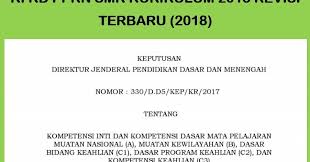 Buku k13 untuk kelas viii memang tidak luput dari revisi. 27 Ki Kd Mapel Ppkn Smk Kurikulum 2013 Revisi 2018 Muttaqin Id