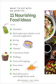 what to eat when you have no appetite
