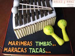 Marimba Cake En Dolci E Pani Music Birthday Cakes Cake Creations Cake Shop