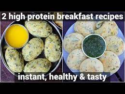 2 Protein Rich Breakfast Recipes High Protein Breakfast Vegetarian High Protein High Protein Breakfast Recipes Indian Food Recipes Breakfast Recipes Indian