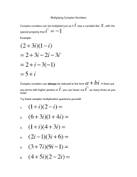 Here you will find a wide range of before your child tackles adding and subtracting fractions with unlike denominators, they should be using these sheets will help your child to: Multiplying Complex Numbers Worksheet For 10th 11th Grade Lesson Planet