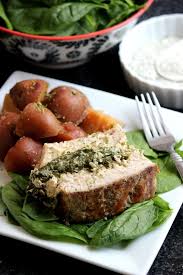 Cream Cheese Stuffed Pork Loin Pork Loin Recipes Slow Cooker Recipes Pork Slow Cooker Pork Loin