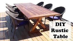 You also can convert 10 foots to other length (popular) units. Diy Outdoor Dining Table Affordable 10 Foot Table Youtube