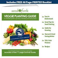 Bug Out Seed Bag Sustainable Seed Co Sustainable Seed Company Heirloom Vegetables Vegetable Seed Emergency Seeds