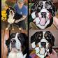 Stained Glass Pet Portrait Class