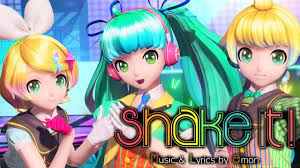 60fps Full] shake it! シェイクイット! - Hatsune Miku Rin Len 初音ミク 鏡音リン レン DIVA  English Romaji PDA FT - YouTube