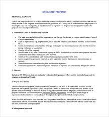 Name of recipient name of the company department address postal address state dear mrms. Free 8 Sample Unsolicited Proposal Templates In Pdf Ms Word Google Docs Pages