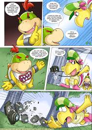 Bowser jr comic