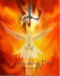 Image result for images god is a consuming fire