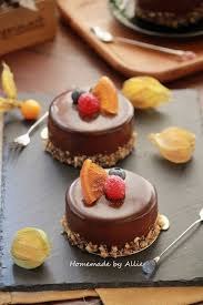 allie s private paradise 朱古力鏡面蛋糕 baking mini cheesecake food