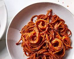 Hình ảnh về Spaghetti all'assassina nấm