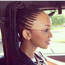 For an exotic look, go with half up half down hairstyle. Love These Braids Straight Up Hairstyles Hair Styles Up Hairstyles