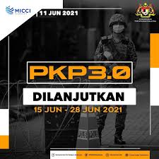On 1 july 2021, senior minister (security cluster), dato' seri ismail sabri yaakob, announced that an enhanced movement control order (emco) will be imposed on 34 mukims in the state of selangor and 14 areas in the federal territory of kuala lumpur from 3 july 2021 to 16 july 2021. Micci Malaysian International Chambers Of Commerce Industry