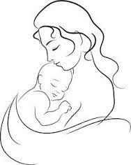 Resultado De Imagem Para Drawing Black And White Skin Contact At Birth Mom Drawing Baby Drawing Mom Art