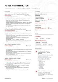 6 Salesforce Admin Resume Examples Salesforce Administrator Resume Samples Resume Examples Salesforce Administrator Professional Resume Examples