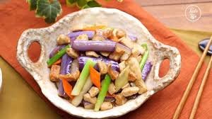 Add dry fish and saute it, later add tomato, red chilly powder, coriander powder. Salted Fish And Eggplant In Claypot Taste Show