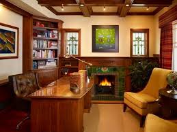 Home Office With Fireplace Ideas Yahoo Image Search Results Rustic Home Offices Home Office Design Office Interior Design