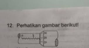 Pertama, kita baca dahulu hasil pengukuran di skala utama. Hasil Pengukuran Besaran Panjang Menggunakan Mikrometer Sekrup Pada Gambar Tersebut Brainly Co Id