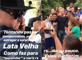 Huck criticou o ministro da educação, ricardo vélez: Luciano Huck Tenta Disfarcar Ao Entrar Em Museu Mas E Descoberto Por Fas Como Faz Para Esconder O Nariz Quem Quem News