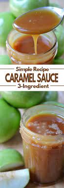 Homemade Caramel Sauce A Super Simple 3 Ingredient Thick Yet Smooth Sweet Topping That Tast Caramel Recipes Sauce Homemade Caramel Sauce Homemade Caramel