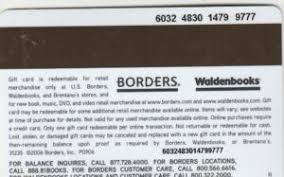Supreme court declined to hear a case filed on behalf of borders gift card holders who lost the value of their cards after borders declared bankruptcy in 2011. Gift Card Borders Red Borders Waldenbooks United States Of America Borders Col Us Bowa 0622 000 09
