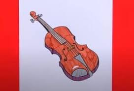 Draw a guideline for it. How To Draw A Violin Step By Step