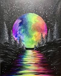 There was just one moon. Magical Rainbow Moon Wed Jun 30 7pm At Boca Park