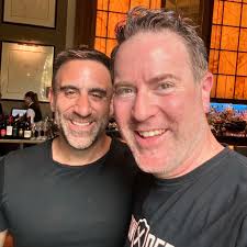 Michael Coscetta in Rome! Amazing that we were not only here at the same  time, but found a window to connect for lunch as well. We can't leave our  next meeting for