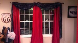 Black And Red Curtains For Living Room Pin By Danielle Hollingsworth On Random Red Curtains Living Room Red And Black Curtains Red Kitchen Curtains