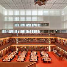 You can walk along the street. File Staatsbibliothek Berlin Haus Unter Den Linden Lesesaal Berlin Mitte 03 2016 Jpg Wikipedia