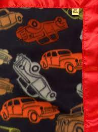Cars Trucks Fleece Blanket With Satin Binding Etsy Fleece Blanket Handmade Blanket Fleece