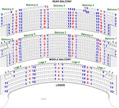 Balcony Seating Chart Akron Civic Theatre My Stuff