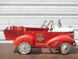Fire Truck Ride On Toy Ebay Pedal Cars Toy Pedal Cars Vintage Pedal Cars