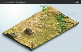 3d Map Generator Terrain From Heightmap Map Generator Map Contour Map