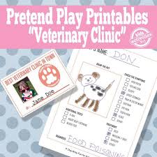 Vet Pretend Play Free Kids Printables Kids Activities Blog Printables Kids Printable Activities For Kids Dramatic Play Preschool