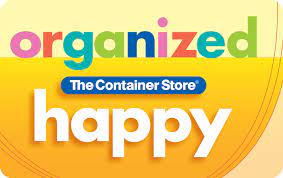 It has a vast product line and also designs, builds and delivers custom made closets for its customers. The Container Store Gift Card
