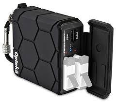 Opteka Rugged 6000mah Power Bank For Gopro Hero4 With Dual Ahdbt401 Battery Charger And Usb 5v21a For Smart Phones Tabl Action Camera Battery Charger Powerbank