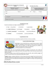 Controle Fiches Pedagogiques Alimentation Etude De Texte