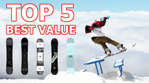 These have been available in the southern hemisphere for the past few months but now they're available in the northern hemisphere's. Top 5 Best Value Snowboards 2019 Youtube