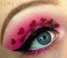 23 Valentine S Day Heart Eye Makeup Ideas Eye Makeup Makeup Day Makeup Valentines day arts and crafts for kids.