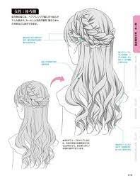 hair back how to draw braids drawing tutorial how to draw hair