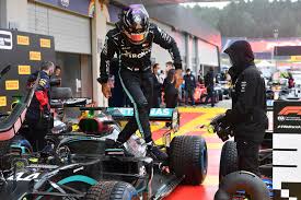 Mercedes' lewis hamilton claimed pole position for formula 1's first styrian grand prix ahead of max verstappen in a wet and wild qualifying session at the red bull ring. Hamilton Takes Pole Position At F1 S Rain Soaked Styrian Gp Bloomberg
