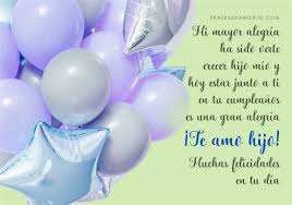 Frases De Cumpleanos Para Un Hijo Con Imagenes